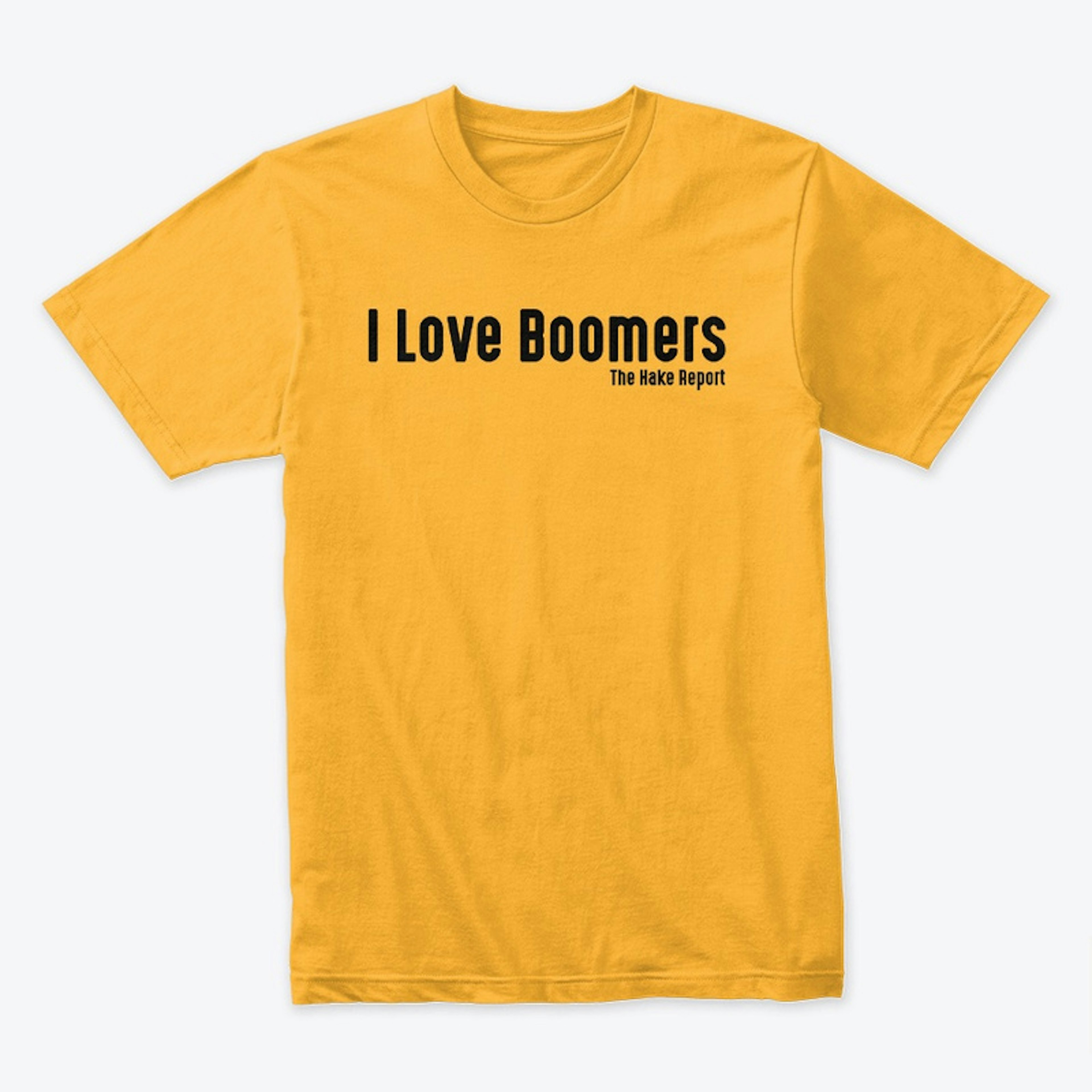 I Love Boomers (black ink)